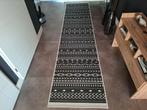 Vloerkleed Loper 345x80 Zwart en Wit, Huis en Inrichting, Ophalen, 50 tot 100 cm, Zo goed als nieuw, Modern Retro Klassiek