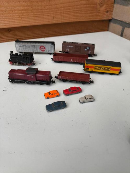 Fleischmann Trein Onderdelen en Treintjes, Hobby en Vrije tijd, Modeltreinen | H0, Gebruikt, Overige typen, Gelijkstroom, Fleischmann