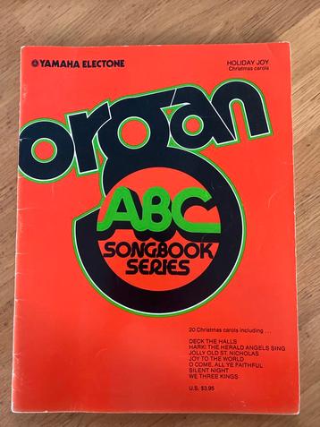 Yamaha Holiday Joy Christmas Carols Organ abc songbook beschikbaar voor biedingen