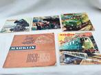 5 x fifties Märklin catalogus trein auto e.d., Antiek en Kunst, Ophalen of Verzenden