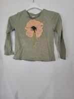 Leuke groene longsleeve, bloem mt 116 merk Brian Nephew, Kinderen en Baby's, Kinderkleding | Maat 116, Meisje, ., Ophalen of Verzenden
