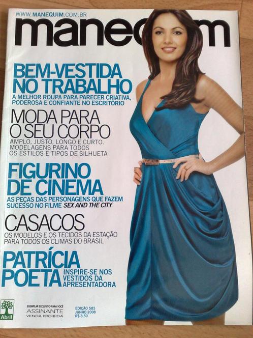 18 x Manequim - met patroonblad-Brasil-portugees-€2 per stuk, Hobby en Vrije tijd, Kledingpatronen, Vrouw, Overige merken, Verzenden