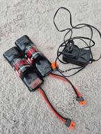 Rc accu's en lader. 8.4v, Ophalen of Verzenden, Zo goed als nieuw