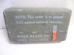 Cover Protective Individual NXSS 1944 WW2 ongeopend militair, Ophalen of Verzenden, Landmacht, Amerika