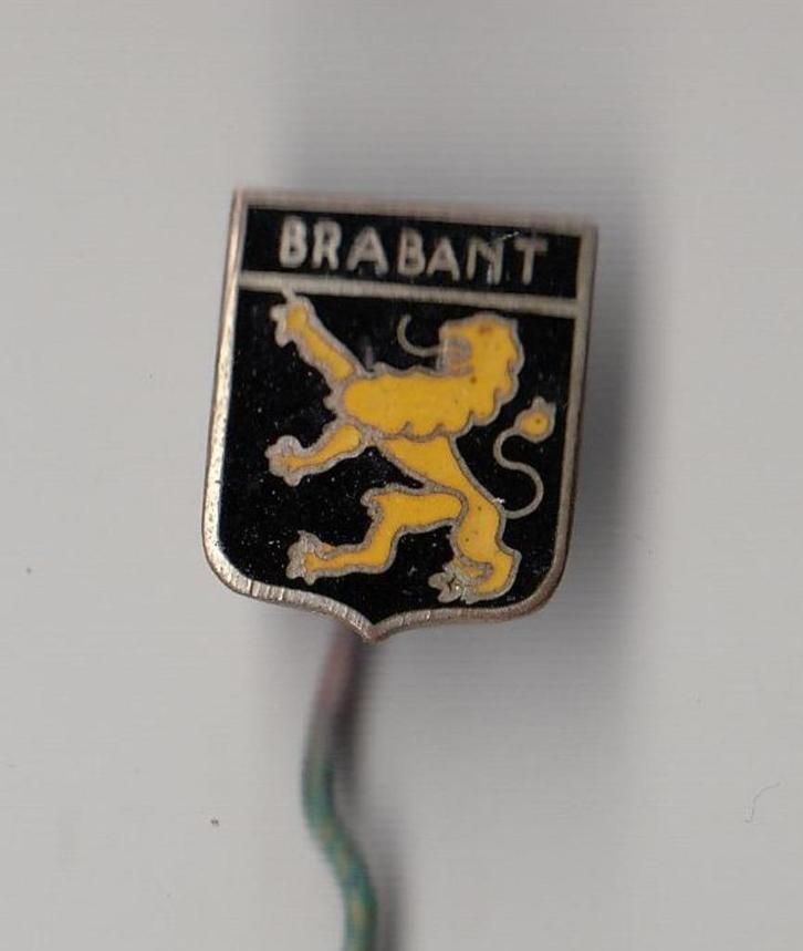 Brabant emaille Provincie Wapen speldje, Verzamelen, Speldjes, Pins en Buttons, Gebruikt, Speldje of Pin, Overige onderwerpen