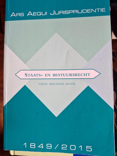 Jurisprudentie Staats- en bestuursrecht 1849-2015, Boeken, Wetenschap, Ophalen of Verzenden