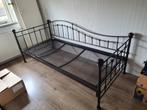 1-persoons gietijzeren bed te koop, Huis en Inrichting, Slaapkamer | Bedden, 90 cm, Gebruikt, Eenpersoons, Metaal