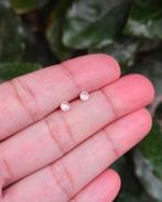 Rozekwarts Oorknoppen Amori, Sieraden, Tassen en Uiterlijk, Oorbellen, Info@lavicollection.com, Nieuw, Roze, Met edelsteen