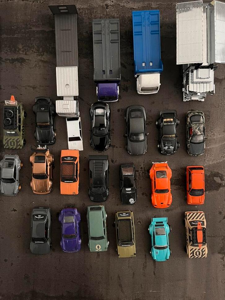DIECAST schaal 1:64 te koop alles in één koop, Hobby en Vrije tijd, Modelauto's | Overige schalen, Auto, Verzenden