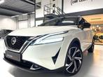 Nissan Qashqai 1.3 MHEV Xtronic Tekna Plus/ 360 Cam/ Massage, Zwart, Met garantie (alle), Adaptive Cruise Control, Wit