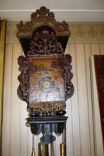 Zeer unieke antieke Rotterdamse staartklok 1821 _ 1830, Antiek en Kunst, Ophalen of Verzenden