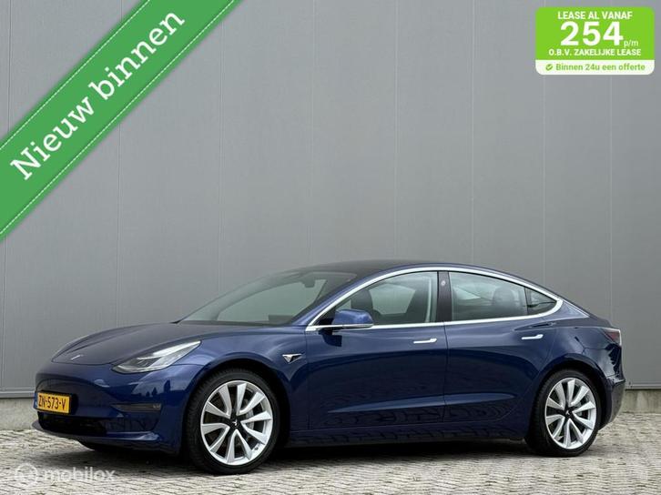 Tesla Model 3 Long Range AWD - FSD - Trekhaak - incl btw, Auto's, Tesla, Bedrijf, Te koop, Model 3, 4x4, ABS, Adaptive Cruise Control