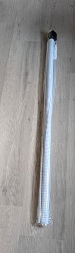 Rolgordijn lichtblauw wit horizontaal gestreept nieuw, Huis en Inrichting, Ophalen, Gestreept, 100 tot 150 cm, Blauw