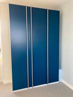 Donkerblauwe deuren voor Pax kast ikea 50x229cm, Ophalen, 200 cm of meer, 50 tot 100 cm, Zo goed als nieuw