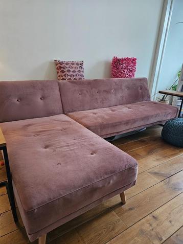 Studio Copenhagen “Daru III” Corner Sofa (Mauve Velvet) – Gr beschikbaar voor biedingen