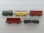 Marklin H0: Lot van 5 Marklin wagons, Hobby en Vrije tijd, Modeltreinen | H0, Wisselstroom, Gebruikt, Ophalen of Verzenden, Wagon