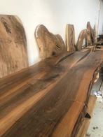 Notenhout tafels boomstambladen  suar epoxy, Nieuw, Rechthoekig, Hout, Ophalen