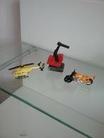Miniatuur ambulance helikopter, Atlas excavator en motor, Ophalen of Verzenden, Zo goed als nieuw