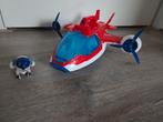 Paw Patrol Air patroller vliegtuig & Robo-hond, Ophalen of Verzenden, Gebruikt, Jongen of Meisje