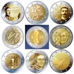 2 Euro CC-Munten Frankrijk 2010 t/m 2018 UNC, Ophalen of Verzenden, Frankrijk, 2 euro