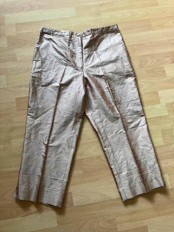 Patricia Bruynse 100% zijde designer broek mt M zgan beschikbaar voor biedingen