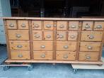 Zware grenen ladekast 22 lades, Ophalen, R.kooij65@gmail.com, Gebruikt, 5 laden of meer