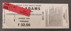 Bryan Adams TICKET CONCERT KAARTJE 1991 Ahoy Rotterdam, Verzamelen, Verzenden, Gebruikt, Foto of Kaart