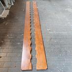 twee gordijnplanken/planken 356X20X2 cm hout, Doe-het-zelf en Verbouw, Ophalen, Minder dan 25 mm, Zo goed als nieuw, Plank