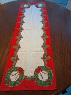 Kerst loper tafel 35 bij 100cm katoen, Ophalen of Verzenden, Gebruikt