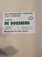 2385 Sticker Camping De Dousberg, Ophalen of Verzenden