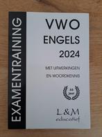 examen vwo engels 2024, Ophalen of Verzenden, Zo goed als nieuw
