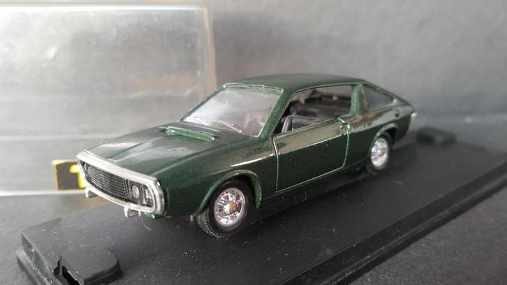 Renault 17 R17 1:43 Solido Verem Pol, Hobby en Vrije tijd, Modelauto's | 1:43, Zo goed als nieuw, Auto, Solido, Verzenden
