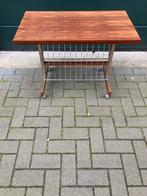 Jaren 60 lectuurtafel, Huis en Inrichting, Woonaccessoires | Krantenbakken en Lectuurbakken, Ophalen, Zo goed als nieuw