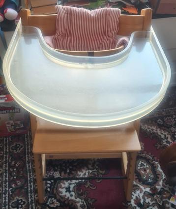 Mooie originele stokke tripp trapp beuken stoel