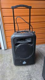 Alecto MPA-130 speaker en showtec atmos 1000 rookmachine, Ophalen, Gebruikt, Complete set