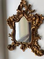 Regency Spiegeltje Gouden Lijst, Ophalen, Minder dan 50 cm, Gebruikt, Minder dan 100 cm
