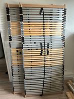 Lattenbodem 90x200 (2x), Ophalen, Zo goed als nieuw, Eenpersoons, 90 cm