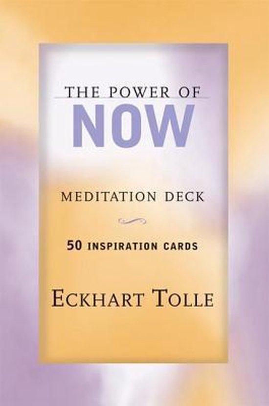 The Power of Now - Eckhart Tolle Meditatiekaarten, Boeken, Esoterie en Spiritualiteit, Zo goed als nieuw, Achtergrond en Informatie