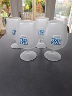 4 Ice Tea glazen, Verzamelen, Glas en Borrelglaasjes, Ophalen, Gebruikt, Frisdrankglas