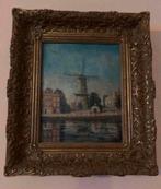 Schilderij molen de valk leiden, Ophalen of Verzenden