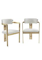 Chandler - Teddy Eetkamerstoel - Wit - 2 voor €1500, Niet ingevuld, Wit, Niet ingevuld, Nieuw