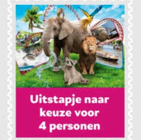 Uitstapje naar keuze 4 personen, Tickets en Kaartjes, Overige Tickets en Kaartjes, Drie personen of meer