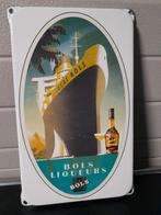 Emaille Lucas Bols bordje, Ophalen of Verzenden