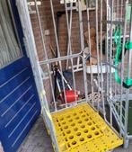 10 x stevige rolcontainers voorzien van 3 zijwanden, Ophalen, Gebruikt, Transportkar, 100 liter of meer