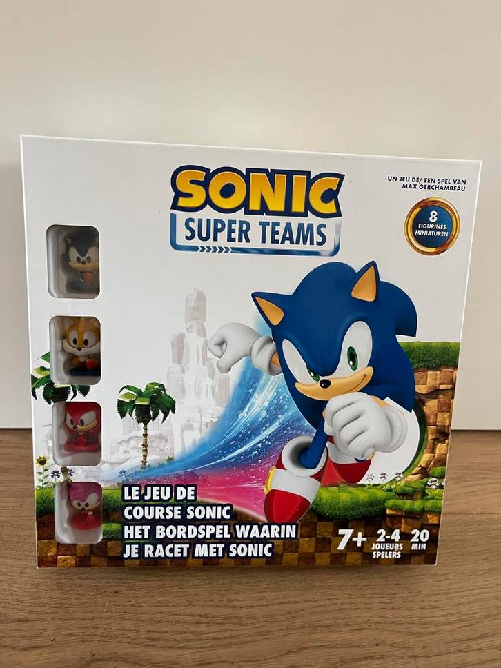 Sonic Super Teams Spel, Hobby en Vrije tijd, Gezelschapsspellen | Bordspellen, Zo goed als nieuw, Een of twee spelers, Ophalen