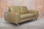 ZGANieuw! groene saddle leren Topform design tweezitsbank, Huis en Inrichting, Banken | Bankstellen, Ophalen, Design, 150 tot 200 cm