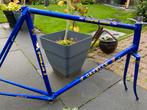 Gazelle Frame - Bieden! Kobaltblauw (vintage), Fietsen en Brommers, Fietsonderdelen, Ophalen, Frame, Gebruikt, Racefiets