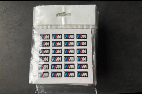 Set van 24 bmw m stickers TİJDELİJK KORTİNG, Auto diversen, Autostickers, Ophalen of Verzenden