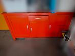 Oranje Opbergkast / Dressoir - Eindhoven, Huis en Inrichting, Kasten | Buffetkasten, Gebruikt, Met deur(en), 150 tot 200 cm, Ophalen of Verzenden
