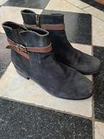 Zwart suede laarsjes Ara 40, Verzenden, Zo goed als nieuw, Zwart